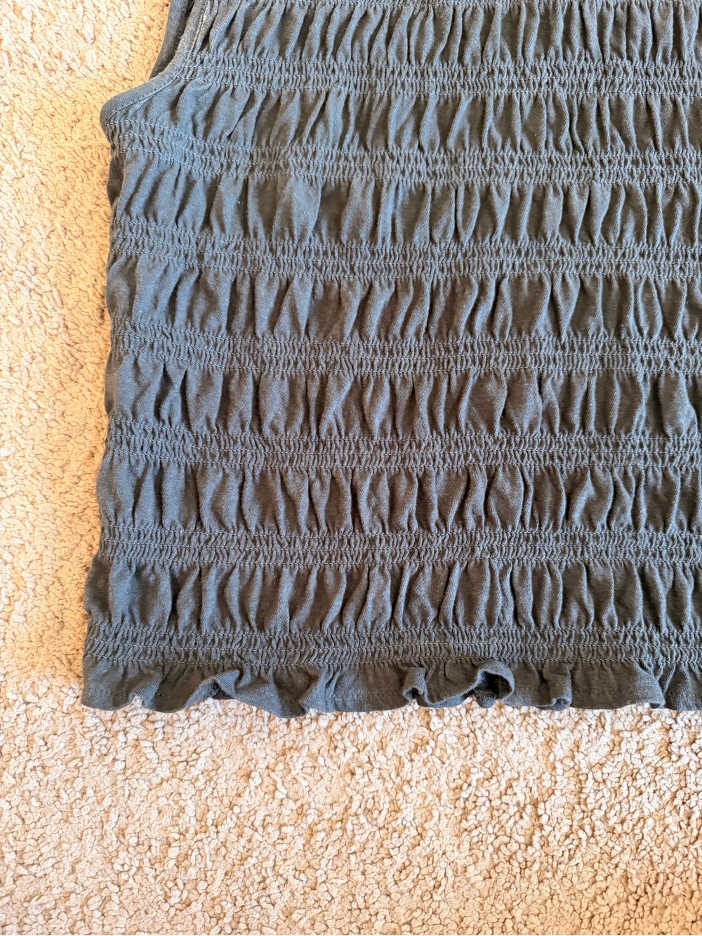Madewell Smocked Tank Top - Picture 4 of 4
